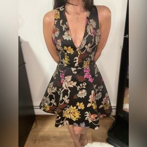 Alice + Olivia Black Molly Dress